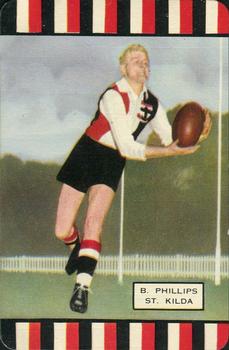 1954 Coles Victorian Footballers Series 1 #NNO Bruce Phillips Front